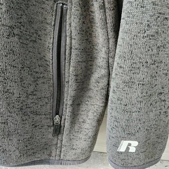 Russell Athletic Men Size XL Michigan State Spartans Gray College Pullover Top - Picture 6 of 16